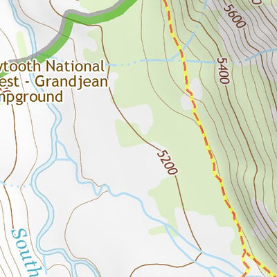 44115SE Page 81 Deadwood River Topo Preview 2