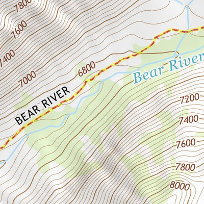 44115SE Page 100 Deadwood River Topo Preview 3
