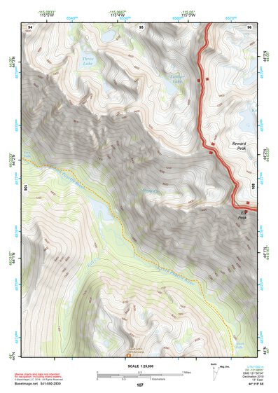 44115SE Page 107 Deadwood River Topo Preview 1