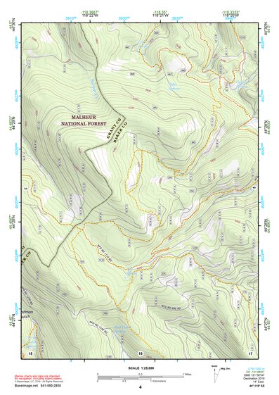 44118SE Page 4 John Day Topo Preview 1