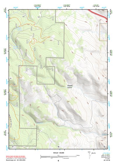 44118SE Page 6 John Day Topo Preview 1