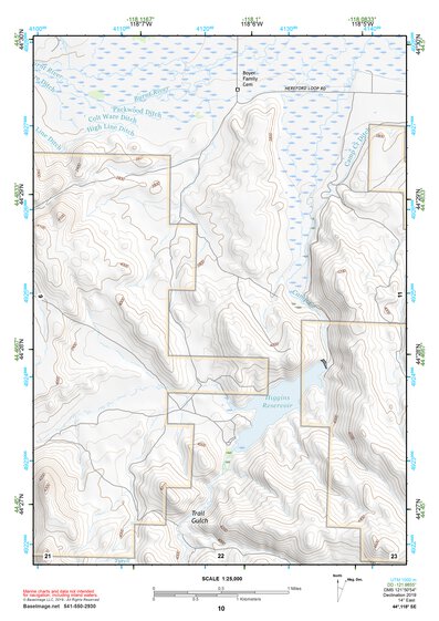 44118SE Page 10 John Day Topo Preview 1