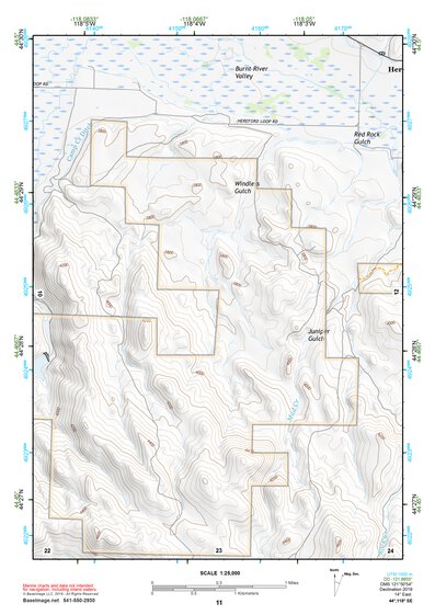 44118SE Page 11 John Day Topo Preview 1
