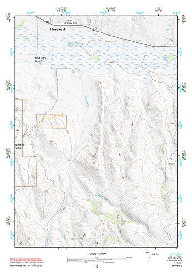 44118SE Page 12 John Day Topo Preview 1