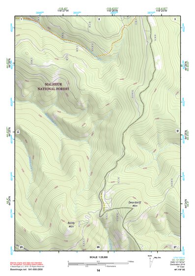 44118SE Page 14 John Day Topo Preview 1