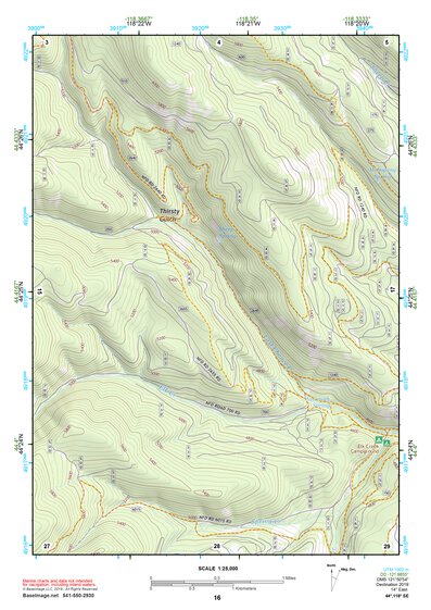 44118SE Page 16 John Day Topo Preview 1
