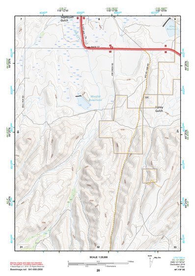 44118SE Page 20 John Day Topo Preview 1