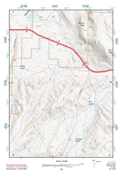 44118SE Page 21 John Day Topo Preview 1