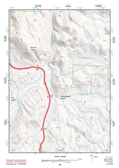 44118SE Page 22 John Day Topo Preview 1