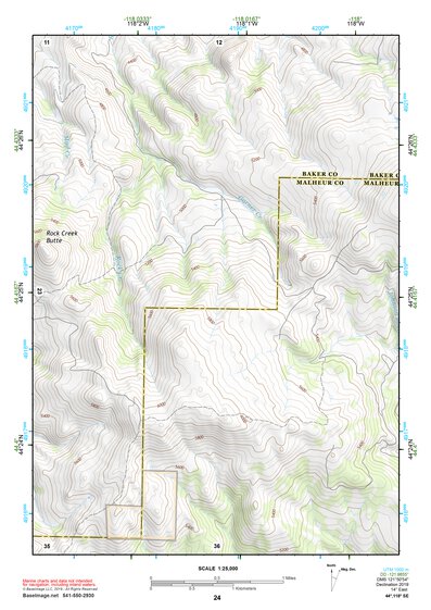 44118SE Page 24 John Day Topo Preview 1