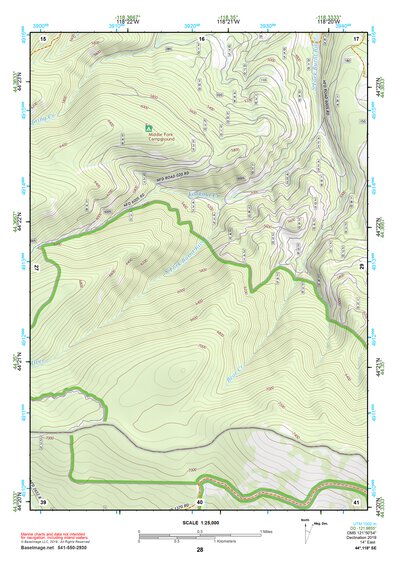 44118SE Page 28 John Day Topo Preview 1