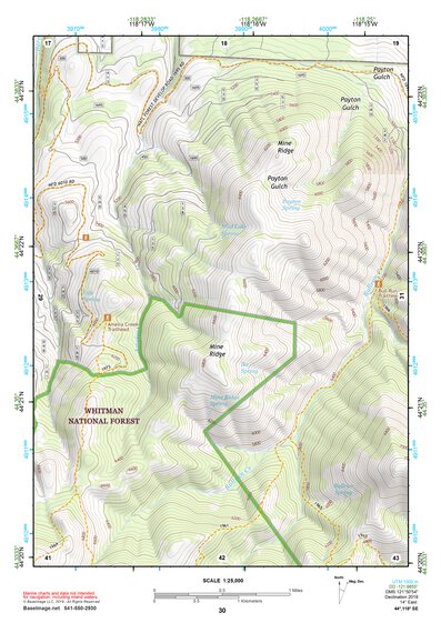 44118SE Page 30 John Day Topo Preview 1