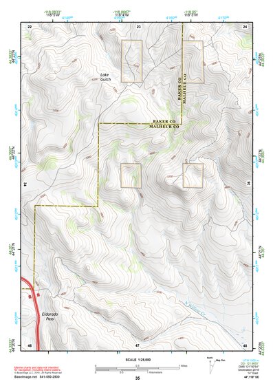 44118SE Page 35 John Day Topo Preview 1