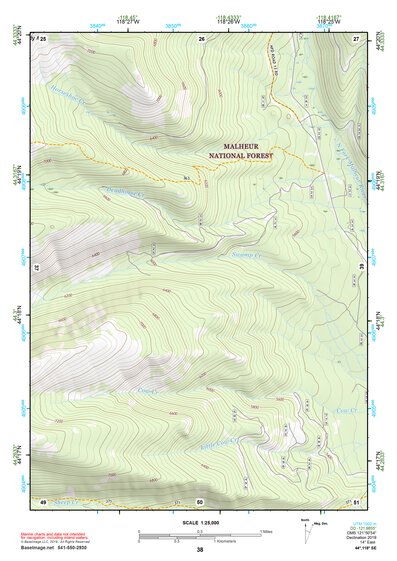 44118SE Page 38 John Day Topo Preview 1