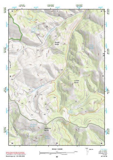 44118SE Page 43 John Day Topo Preview 1