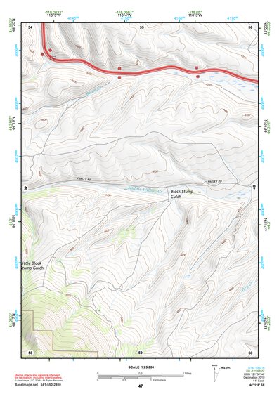 44118SE Page 47 John Day Topo Preview 1