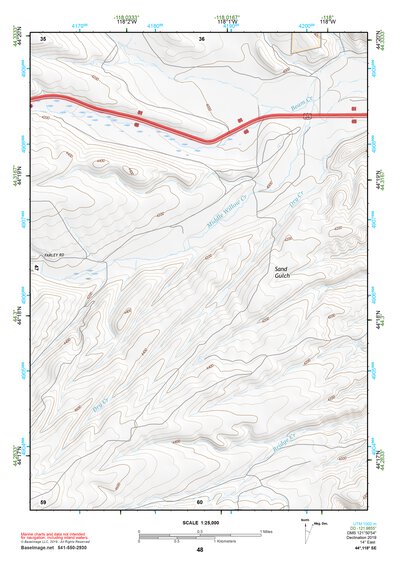 44118SE Page 48 John Day Topo Preview 1