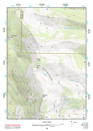 44118SE Page 49 John Day Topo Preview 1