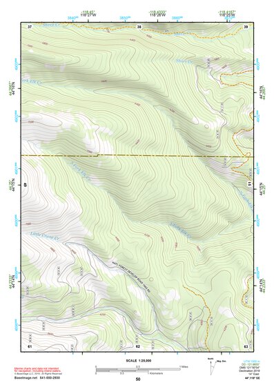 44118SE Page 50 John Day Topo Preview 1