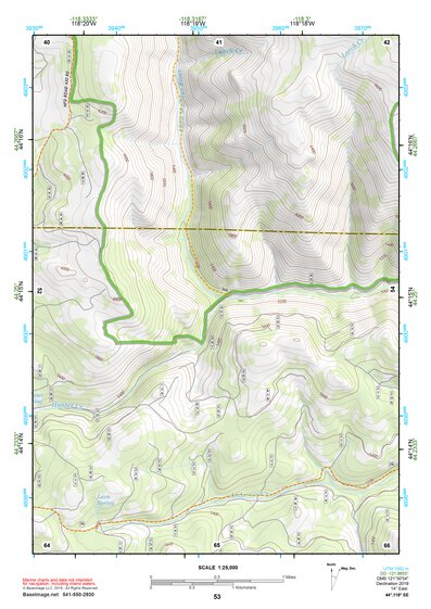 44118SE Page 53 John Day Topo Preview 1