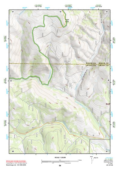 44118SE Page 54 John Day Topo Preview 1
