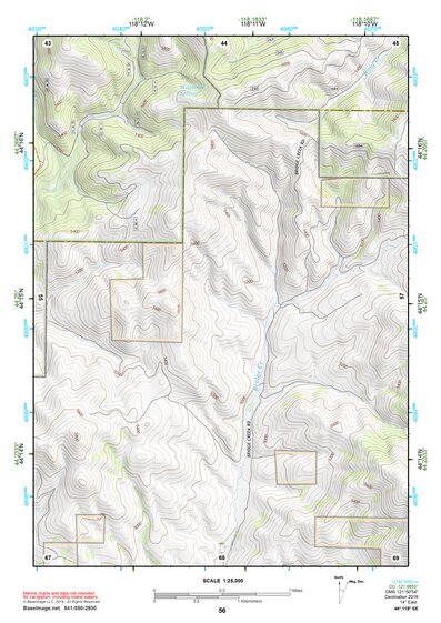 44118SE Page 56 John Day Topo Preview 1