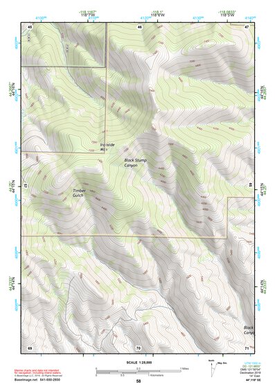 44118SE Page 58 John Day Topo Preview 1