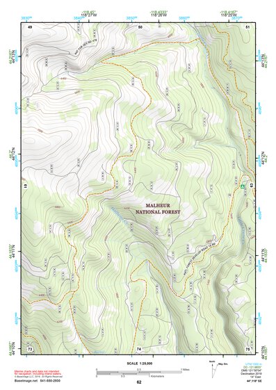 44118SE Page 62 John Day Topo Preview 1