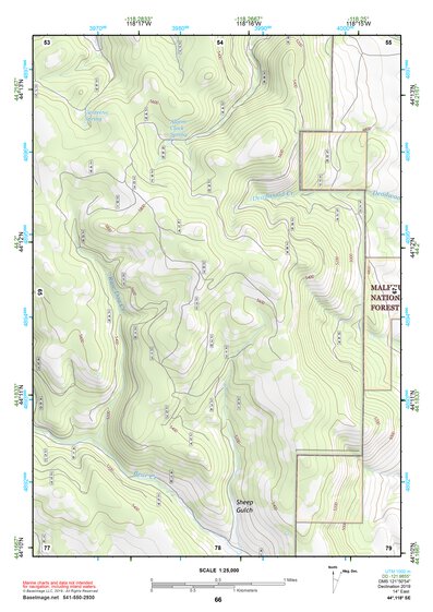 44118SE Page 66 John Day Topo Preview 1