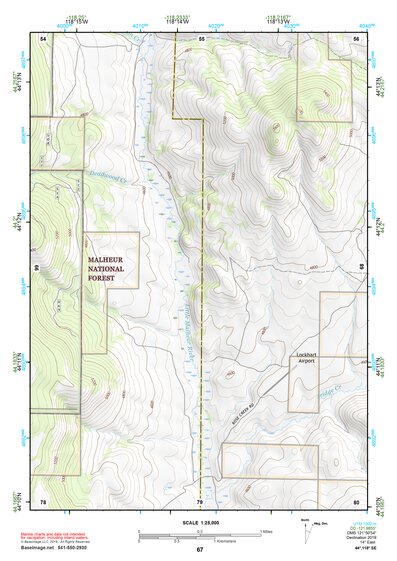 44118SE Page 67 John Day Topo Preview 1