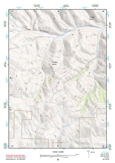 44118SE Page 70 John Day Topo Preview 1