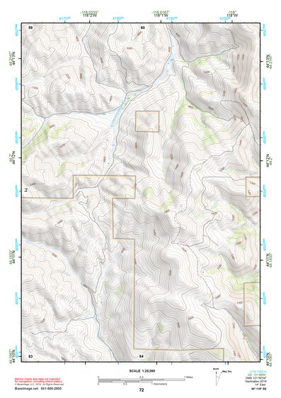 44118SE Page 72 John Day Topo Preview 1