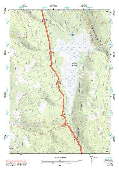 44118SE Page 73 John Day Topo Preview 1