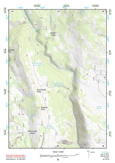 44118SE Page 76 John Day Topo Preview 1