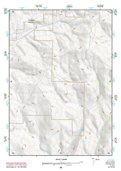 44118SE Page 82 John Day Topo Preview 1