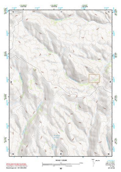 44118SE Page 83 John Day Topo Preview 1