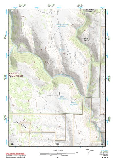 44118SE Page 89 John Day Topo Preview 1