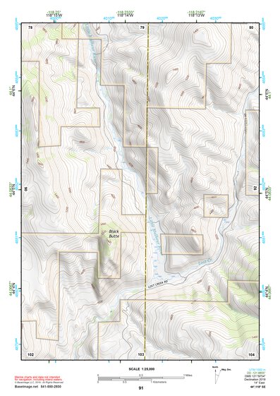 44118SE Page 91 John Day Topo Preview 1