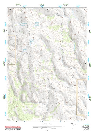44118SE Page 93 John Day Topo Preview 1