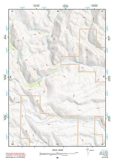 44118SE Page 94 John Day Topo Preview 1