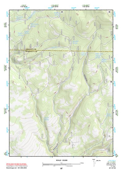 44118SE Page 97 John Day Topo Preview 1