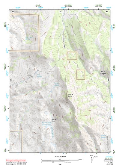 44118SE Page 104 John Day Topo Preview 1