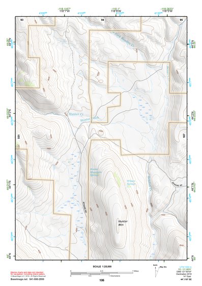 44118SE Page 106 John Day Topo Preview 1