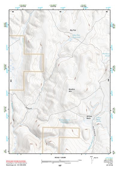 44118SE Page 107 John Day Topo Preview 1