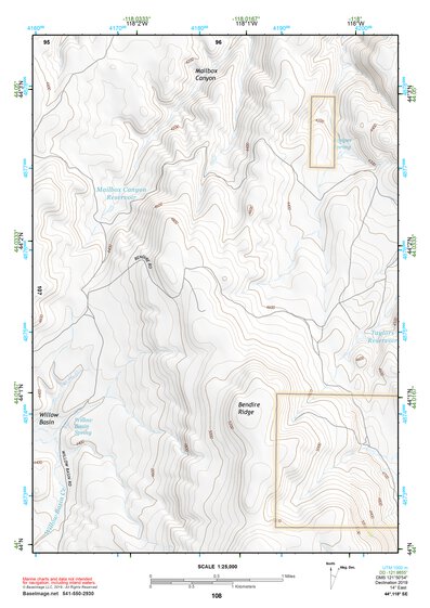 44118SE Page 108 John Day Topo Preview 1