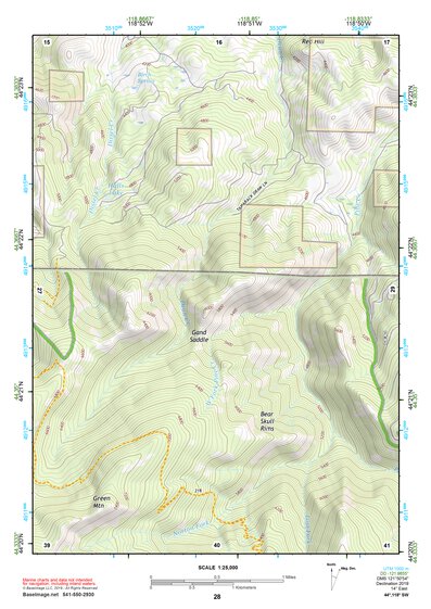 44118SW Page 28 John Day Topo Preview 1