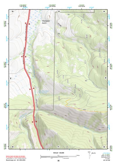 44118SW Page 35 John Day Topo Preview 1