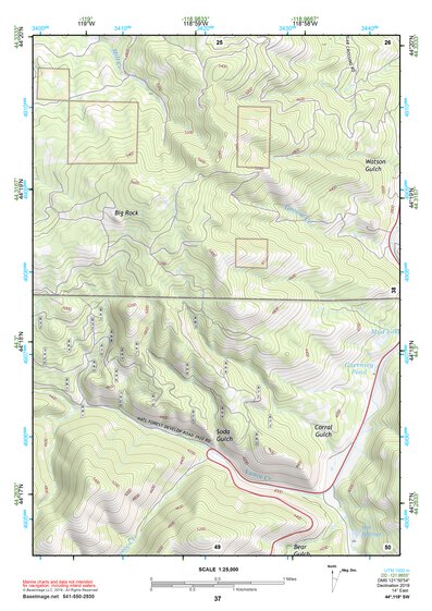 44118SW Page 37 John Day Topo Preview 1