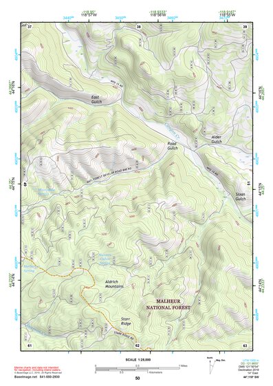 44118SW Page 50 John Day Topo Preview 1