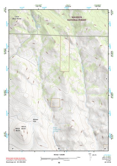 44119SE Page 10 Dayville Topo Preview 1